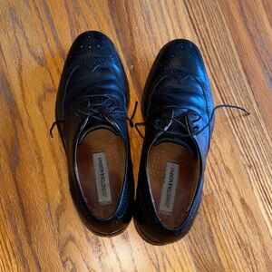 Johnston & Murphy Classic Black Oxfords